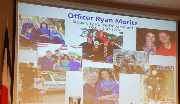 <p>Purple Heart, Officer Moritz</p>