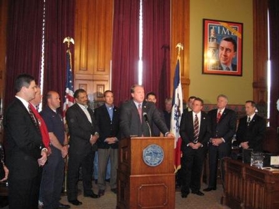 MFPRSI Cancer Presumption Bill Signing