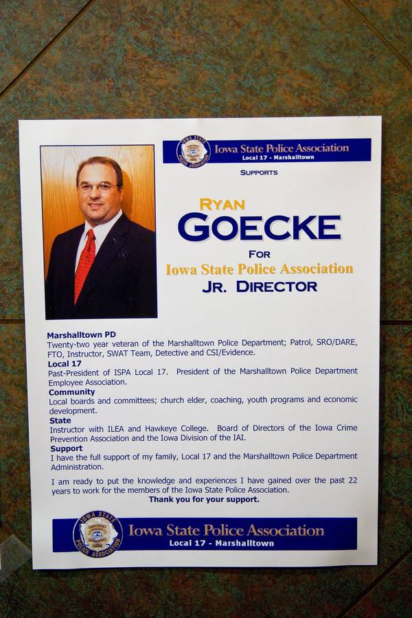 <p>Goecke candidate for Jr Director</p>