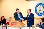 View Image 'President Lopez and Sec./Treas Host'